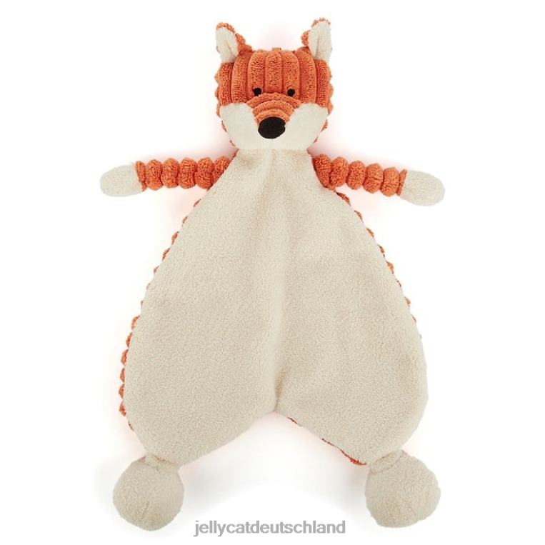 Jellycat Cordy Roy Baby Fox Schnuller orange Spielzeug Z8424215