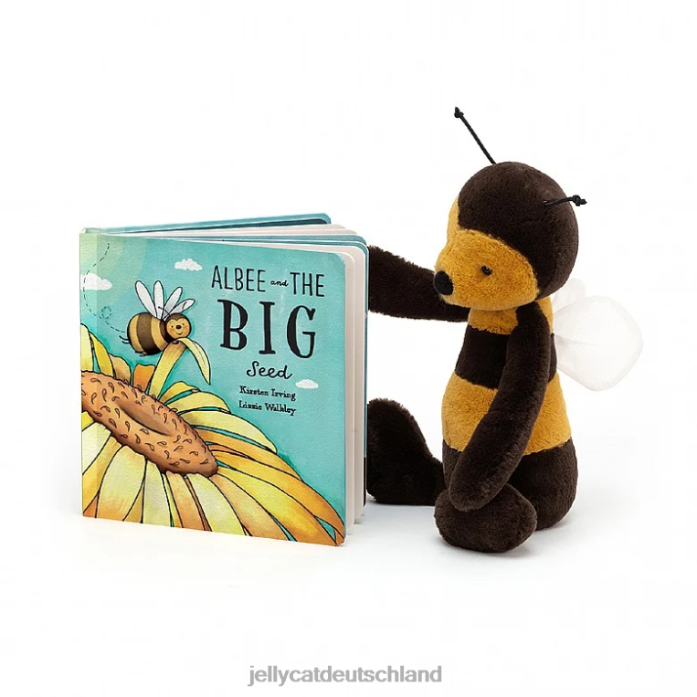 Jellycat Albee und das große Samenbuch und die schüchterne Biene, mehrfarbig Buch Z8424800
