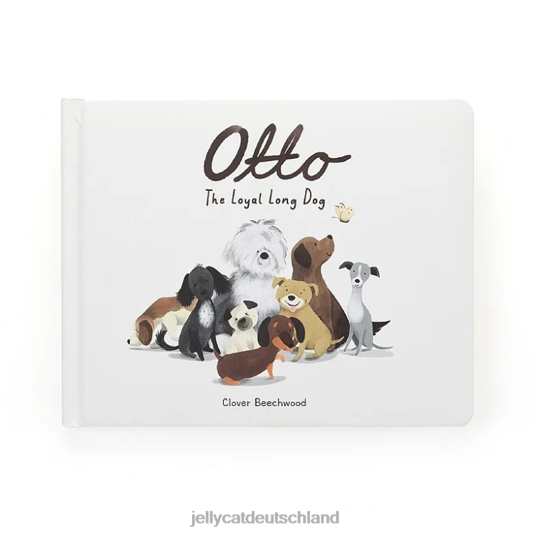 Jellycat Buch „Otto der treue lange Hund“ und „Otto Dackel braun“. Buch Z8424730