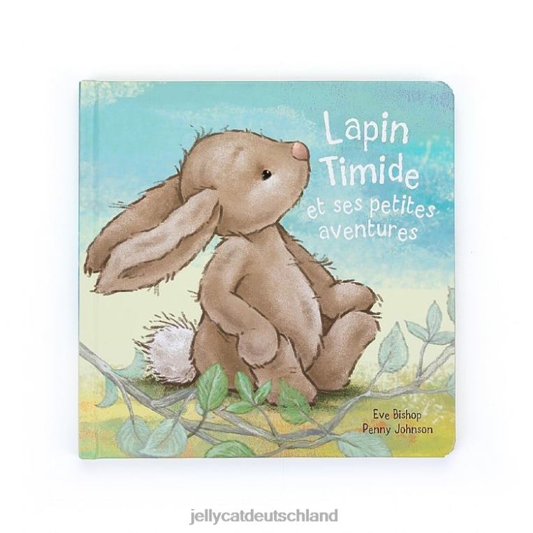 Jellycat Lapin Timide und Ses Petites Aventures & Bashful Bunny Beige Buch Z8424706