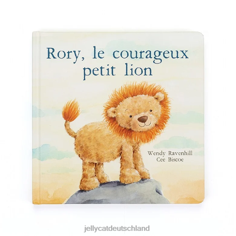 Jellycat Rory Le Courux Petit Lion Livre (der sehr tapfere Löwe), mehrfarbig Buch Z8424708
