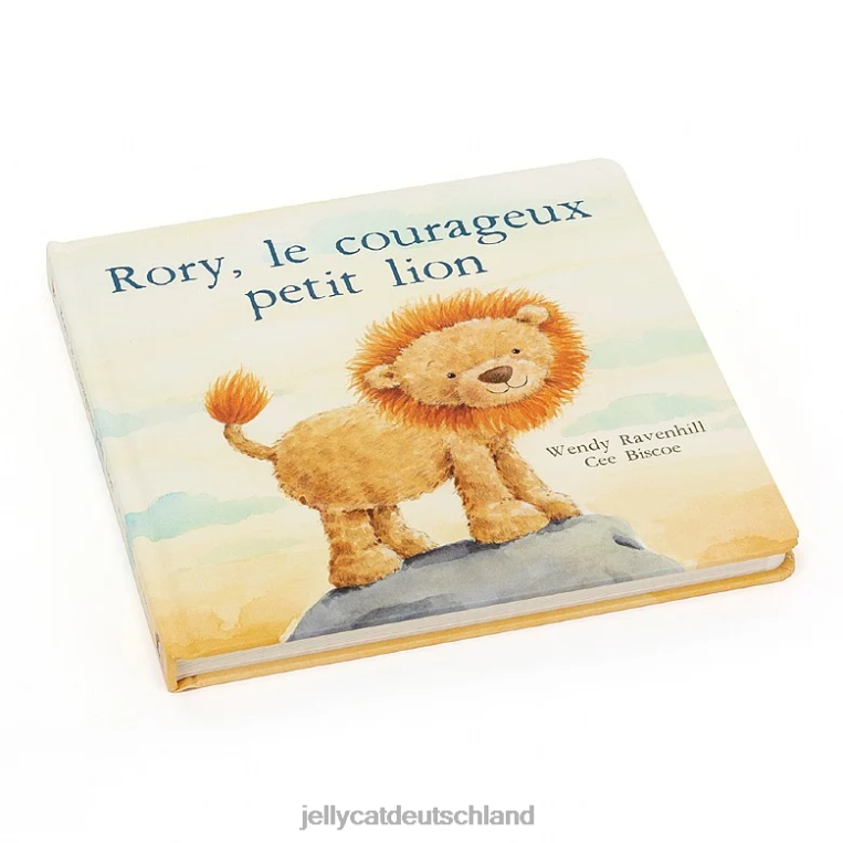 Jellycat Rory Le Courux Petit Lion Livre (der sehr tapfere Löwe), mehrfarbig Buch Z8424708