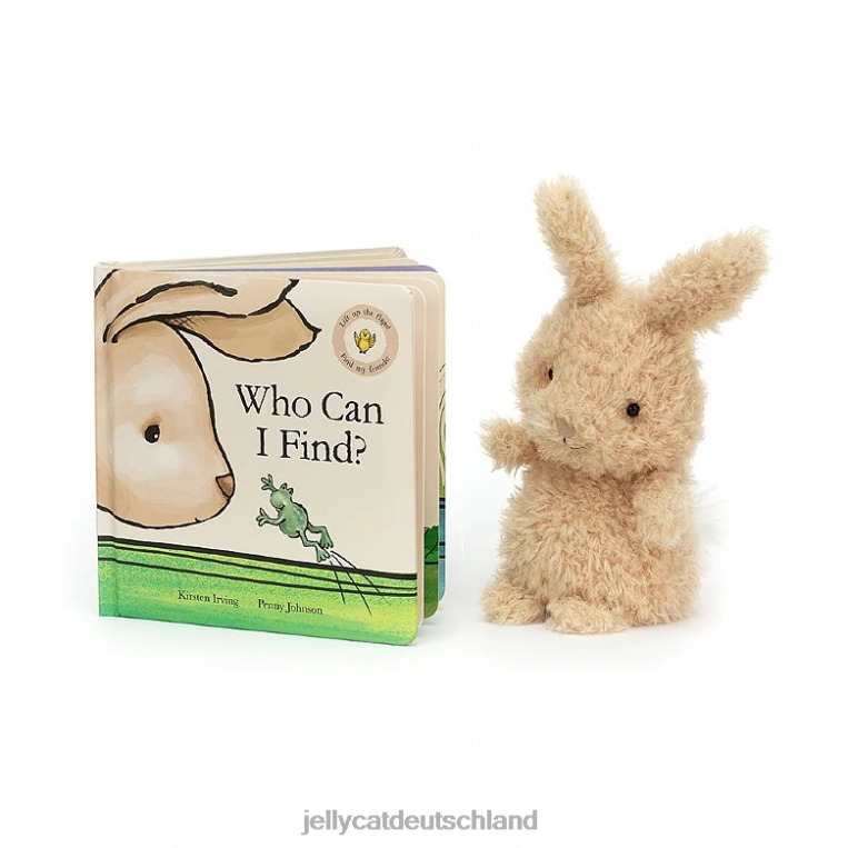 Jellycat Wen kann ich finden, Buch und kleiner Hase, Schatz Buch Z8424737