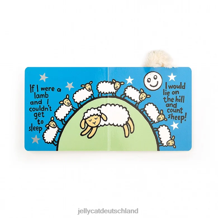 Jellycat Wenn ich ein Lamm wäre, Buch mehrfarbig Buch Z8424763