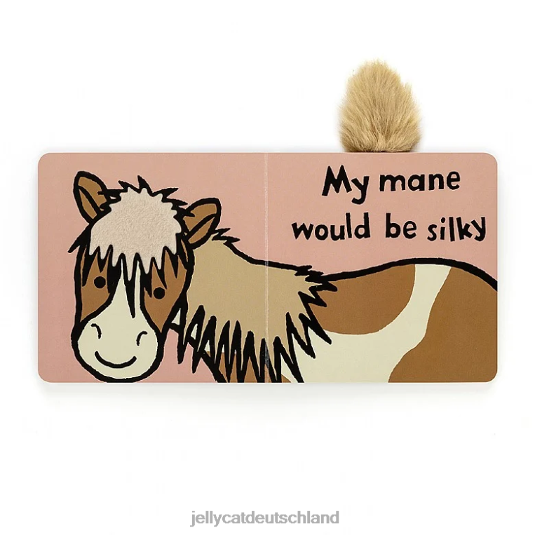 Jellycat Wenn ich ein Pony wäre, Buch mehrfarbig Buch Z8424707