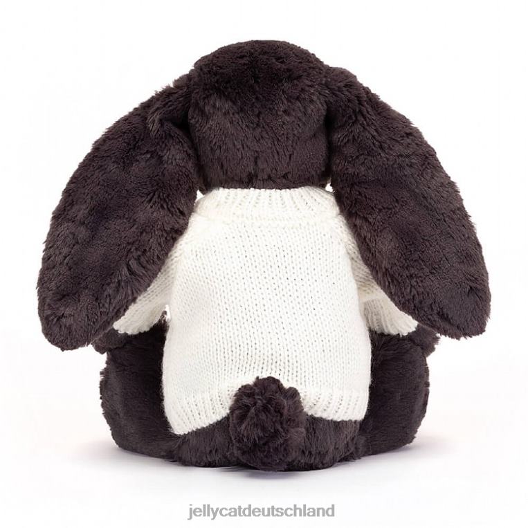 Jellycat Schüchterner Hase mit personalisierter cremefarbener Pullovertinte Spielzeug Z8424517