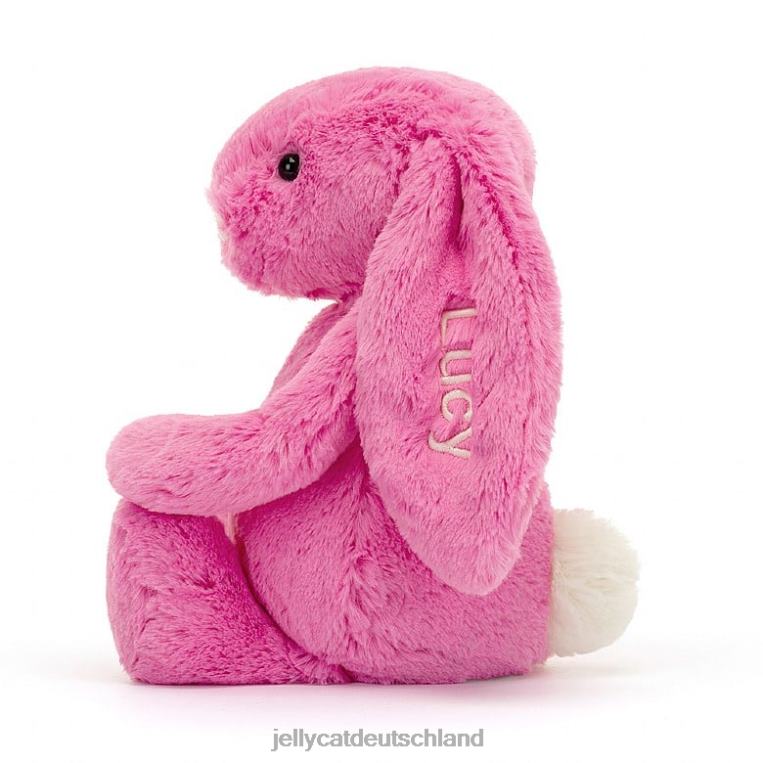 Jellycat personalisiertes schüchternes Häschen mittleres Hot Pink Spielzeug Z8424173
