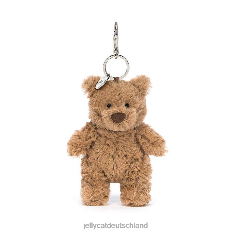 Jellycat Bartholomäus-Bär Taschenanhänger braun Zubehörteil Z842415