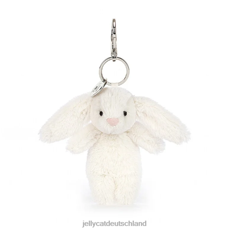 Jellycat Schüchterner Hasen-Taschenanhänger, cremefarben Zubehörteil Z8424566