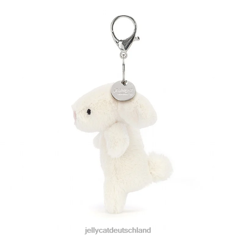 Jellycat Schüchterner Hasen-Taschenanhänger, cremefarben Zubehörteil Z8424566