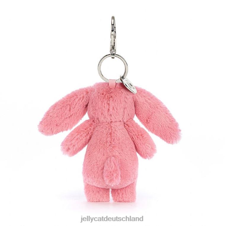 Jellycat Schüchterner Hasen-Taschenanhänger in Rosa Zubehörteil Z842424