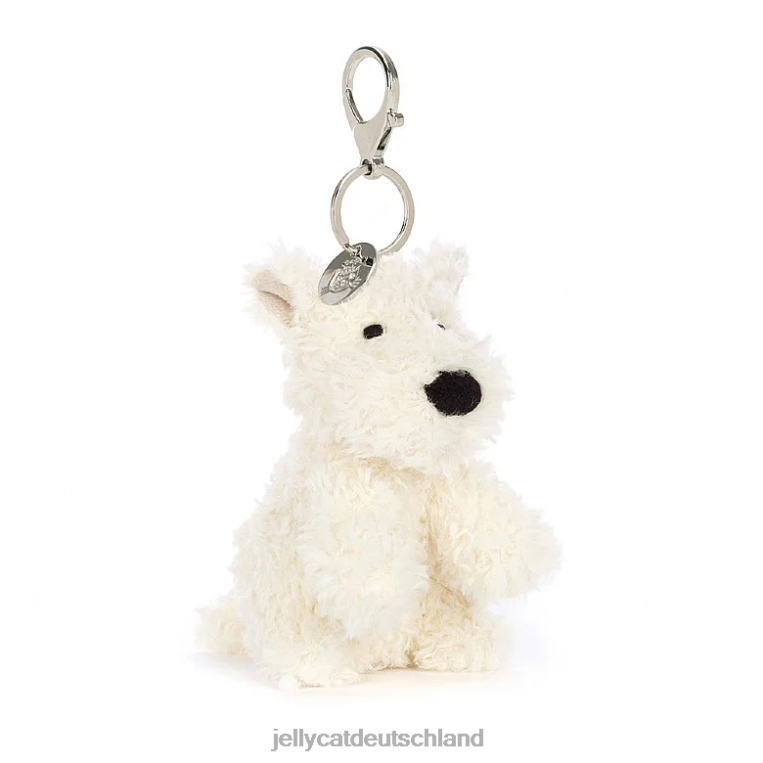 Jellycat Taschenanhänger „Scottie Dog“ von Munro, cremefarben Zubehörteil Z8424642