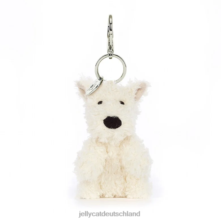 Jellycat Taschenanhänger „Scottie Dog“ von Munro, cremefarben Zubehörteil Z8424642