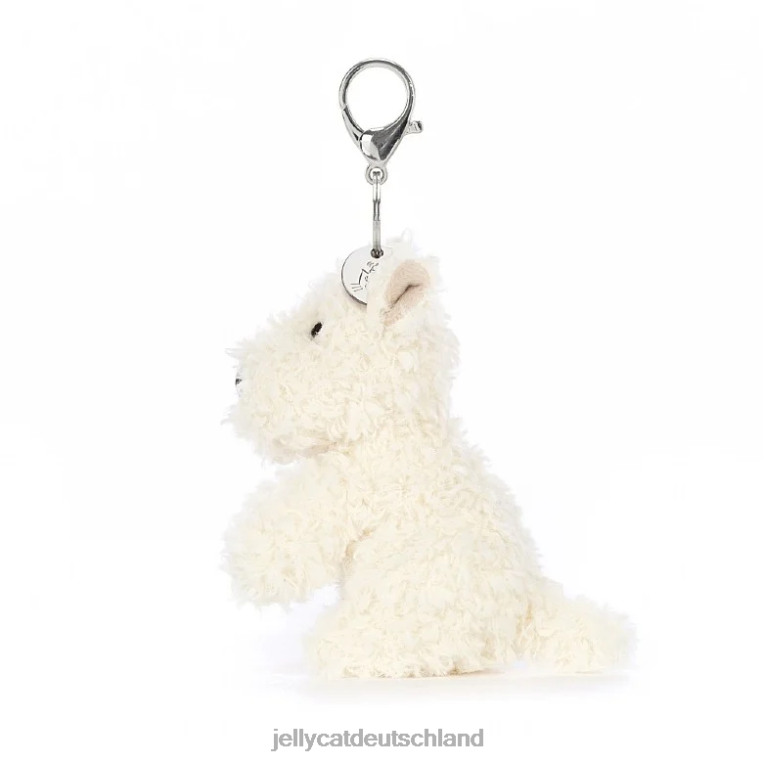 Jellycat Taschenanhänger „Scottie Dog“ von Munro, cremefarben Zubehörteil Z8424642