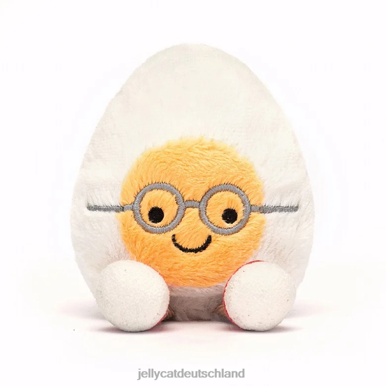 Jellycat Amüsantes Geek aus gekochten Eiern in Gelb und Creme Spielzeug Z842432