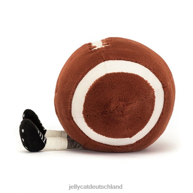 Jellycat vergnügliche Sportarten American Football braun und weiß Spielzeug Z8424108