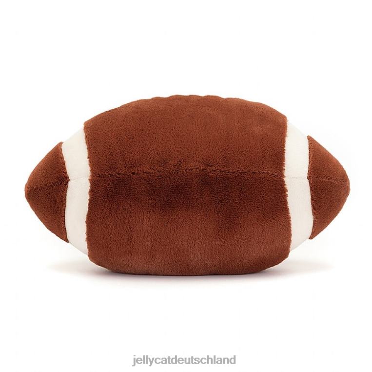 Jellycat vergnügliche Sportarten American Football braun und weiß Spielzeug Z8424108